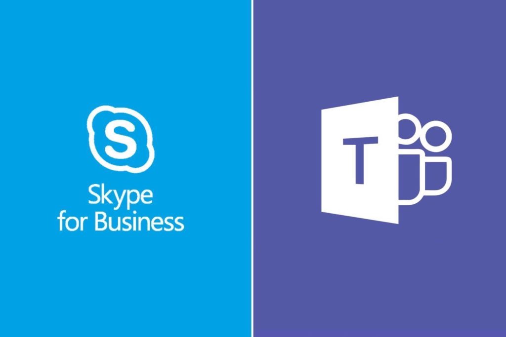 microsoft teams, skype business