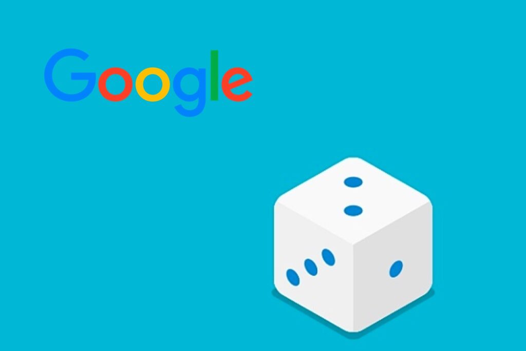 tirador de dados de google, lanzar dados google