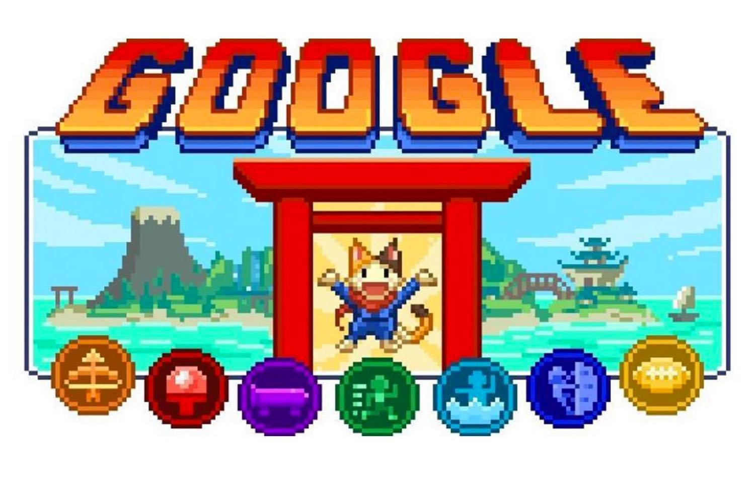 Doodle Champion Island Games Juego de Google Marketing Branding