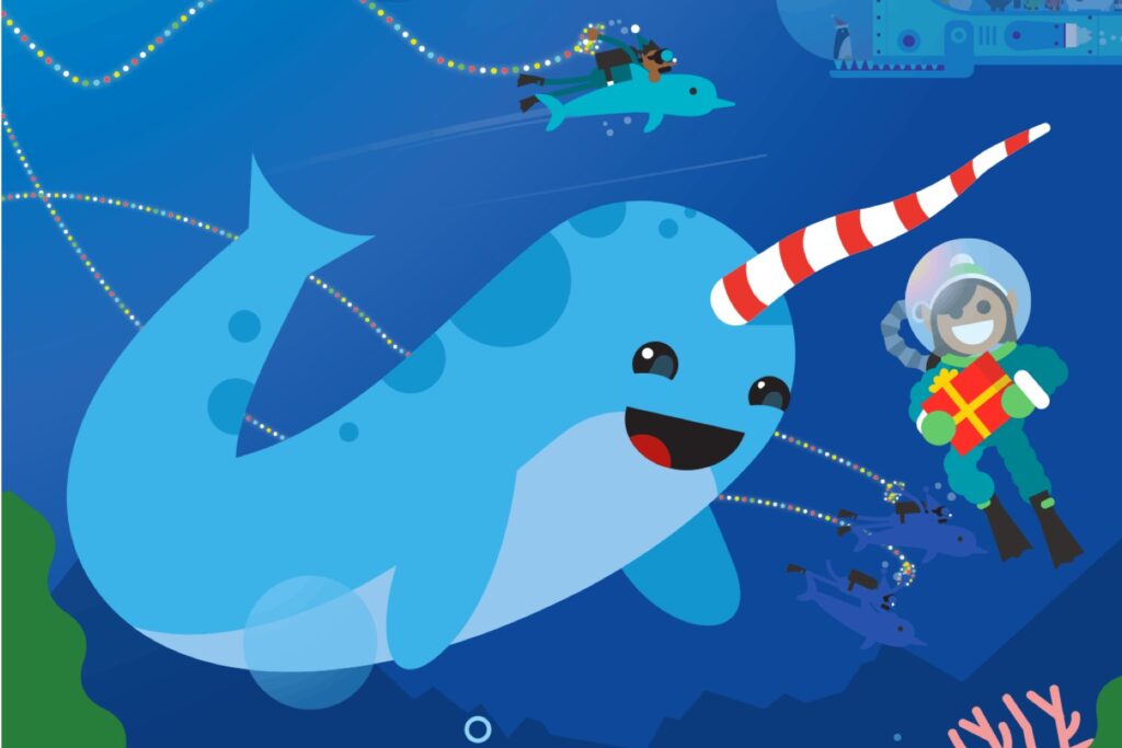 cuento infantil, oli bajo el mar