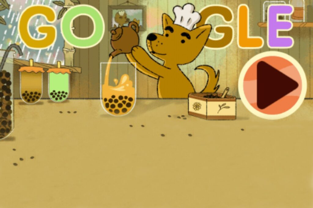 te de burbujas google, bubble tea google