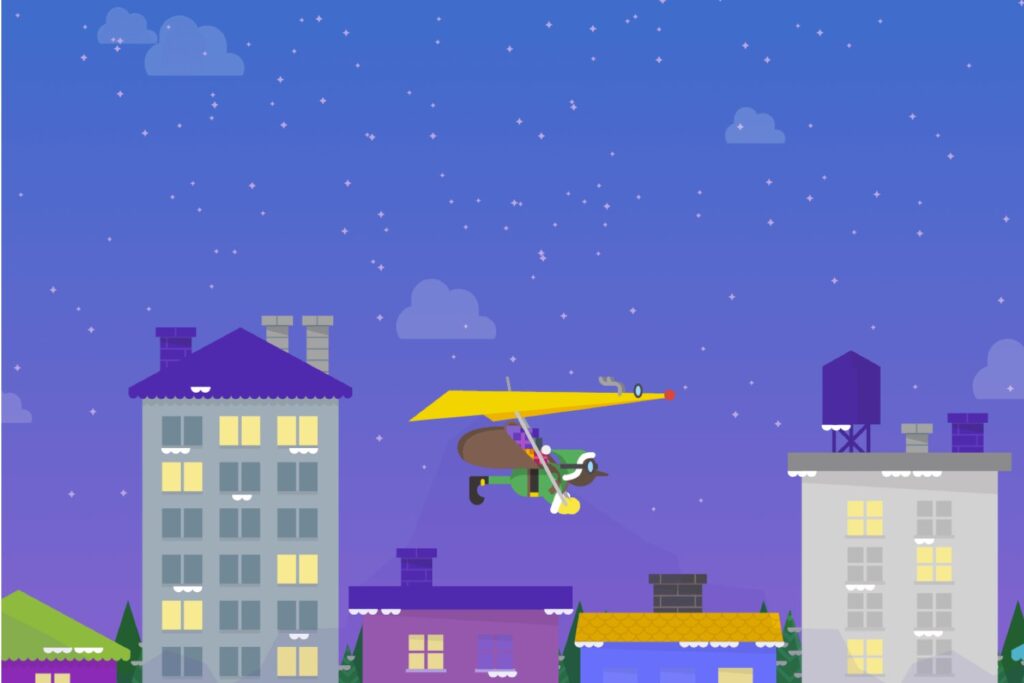 google glider, elfo de altos vuelos